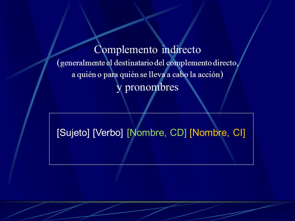 Complemento indirecto