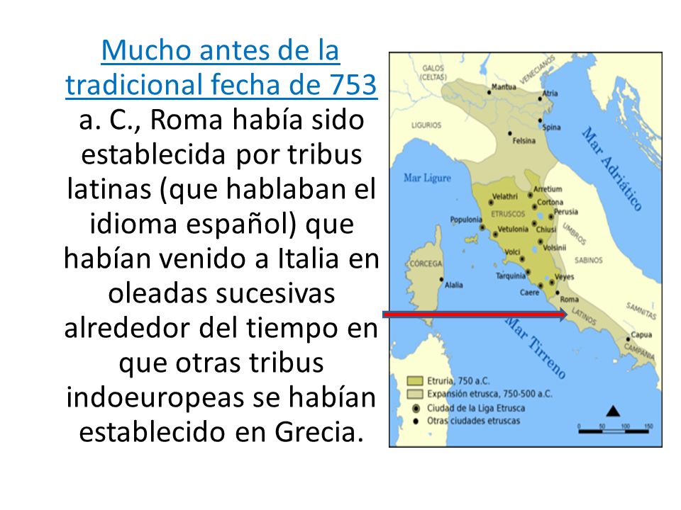 Mucho antes de la tradicional fecha de 753 a. C