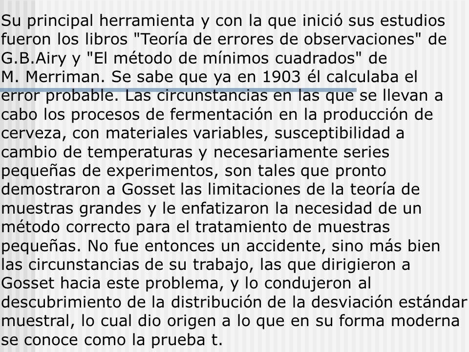 Su principal herramienta y con la que inició sus estudios