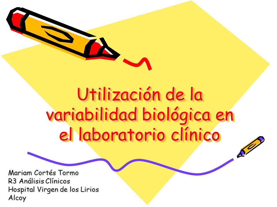 Utilización de la variabilidad biológica en el laboratorio clínico