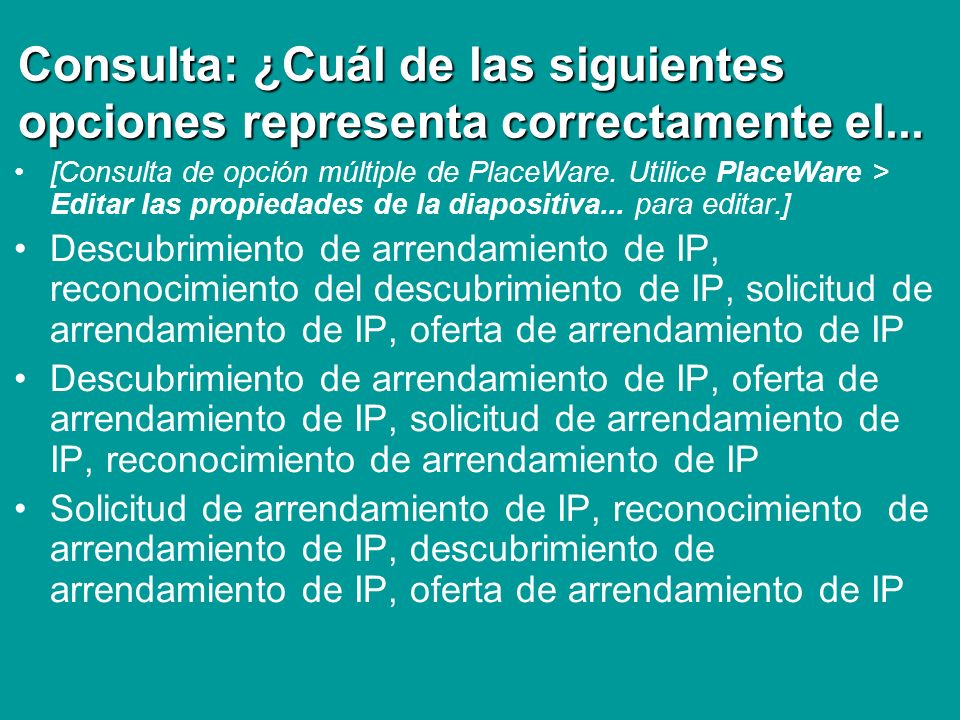 Consulta: ¿Cuál de las siguientes opciones representa correctamente el...