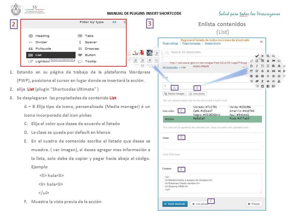 Regresa al listado de todos los iconos de shortcode