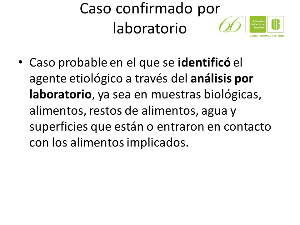 Caso confirmado por laboratorio