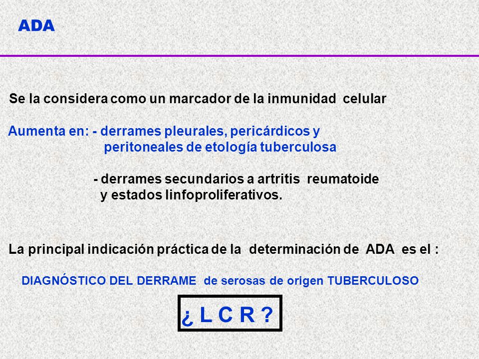 Se la considera como un marcador de la inmunidad celular