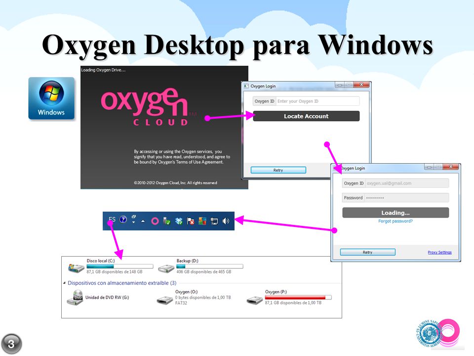 Oxygen Desktop para Windows