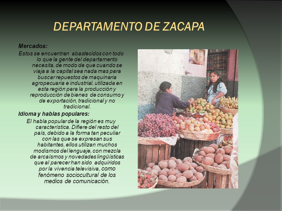DEPARTAMENTO DE ZACAPA