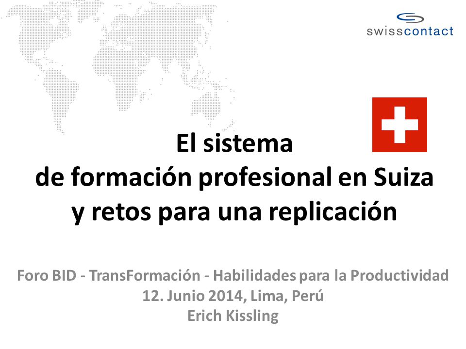 Foro BID - TransFormación - Habilidades para la Productividad