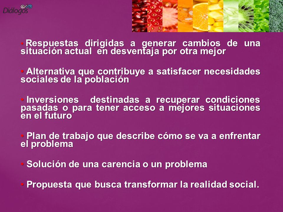Plan de trabajo que describe cómo se va a enfrentar el problema