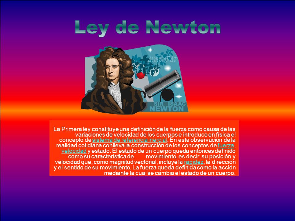 Ley de Newton