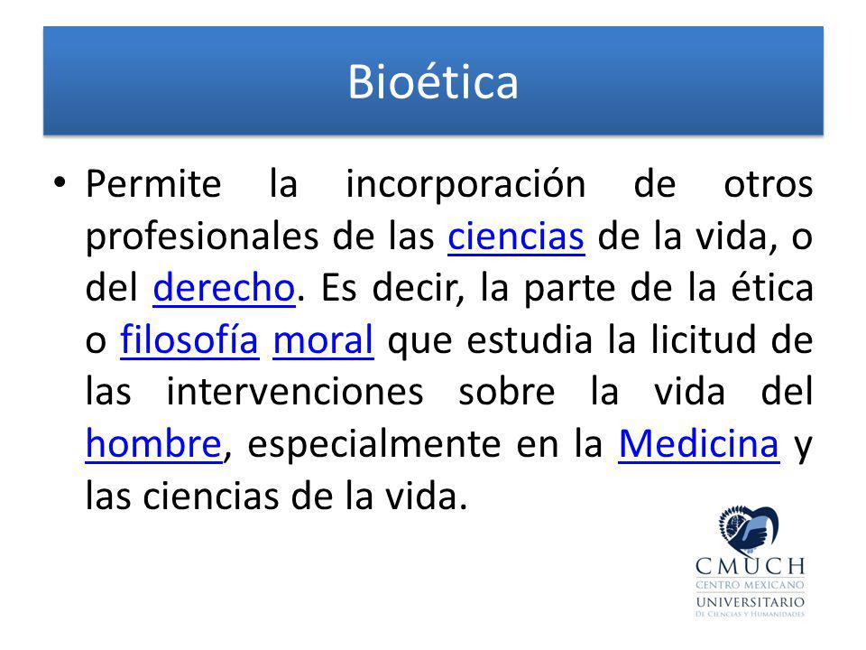 Bioética