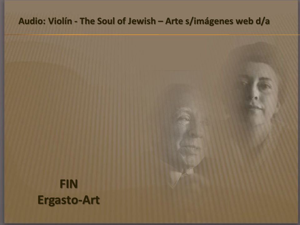 Audio: Violín - The Soul of Jewish – Arte s/imágenes web d/a