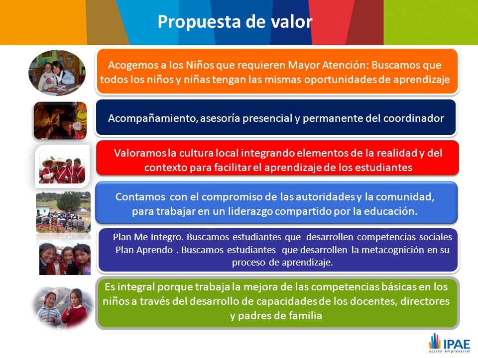 Acompañamiento, asesoría presencial y permanente del coordinador