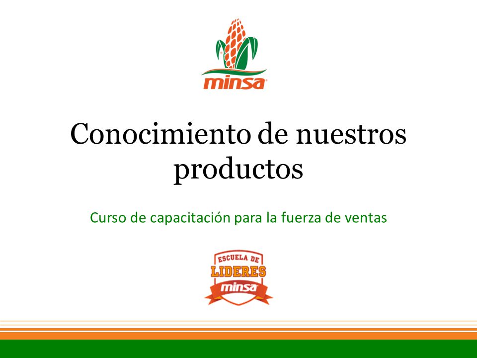 Conocimiento de nuestros productos