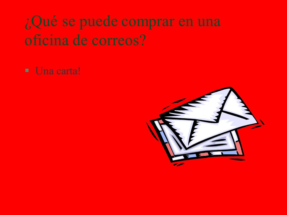 ¿Qué se puede comprar en una oficina de correos