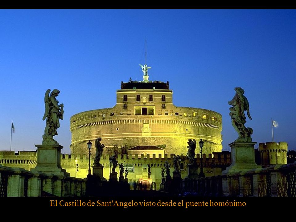 El Castillo de Sant Angelo visto desde el puente homónimo
