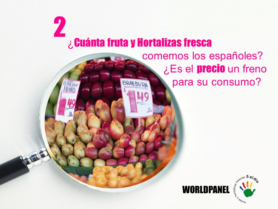2 ¿Cuánta fruta y Hortalizas fresca comemos los españoles