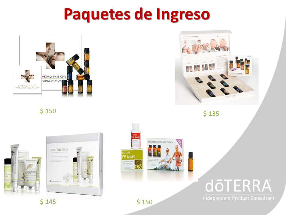 Paquetes de Ingreso $ 150 $ 135 $ 145 $ 150
