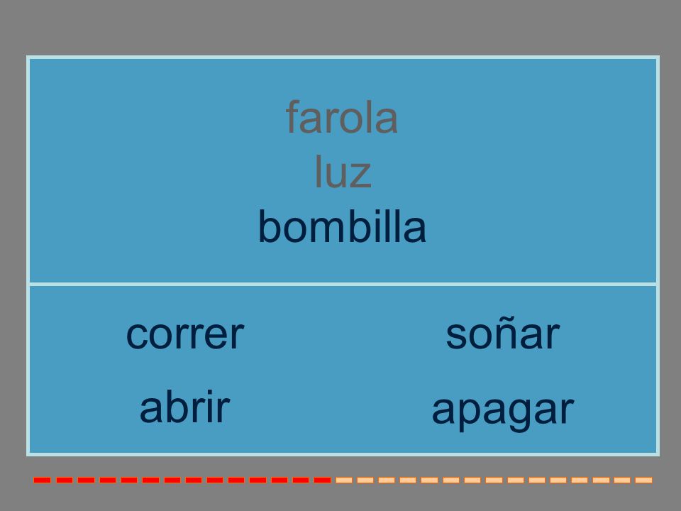 farola luz bombilla correr soñar abrir apagar