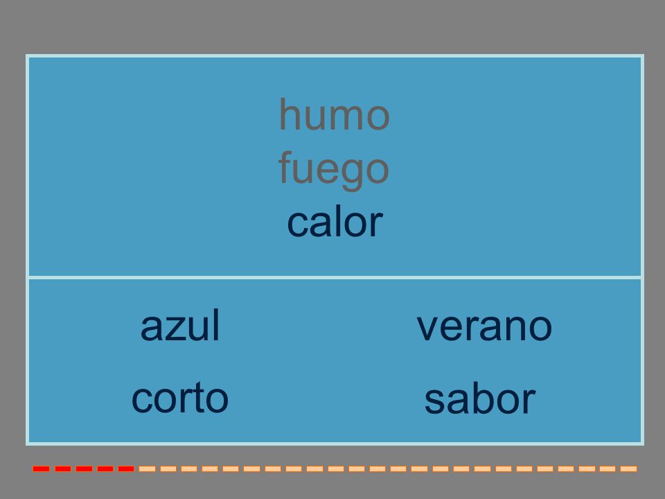 humo fuego calor azul verano corto sabor