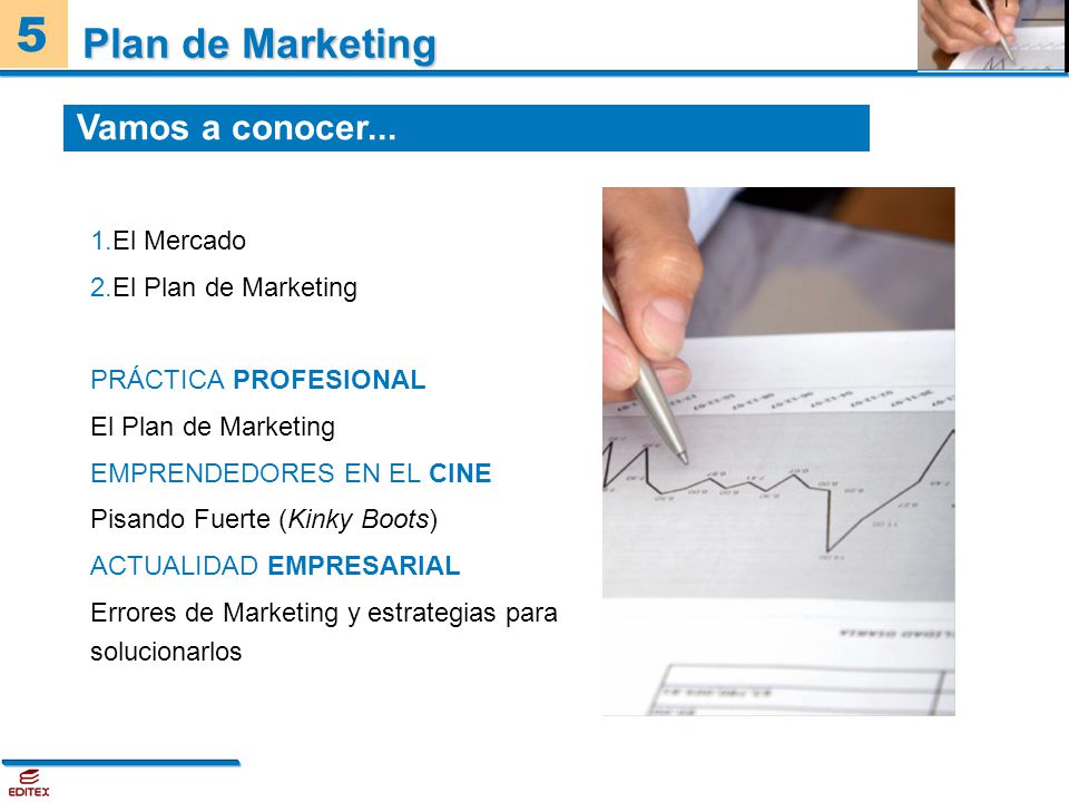 Plan de Marketing El Mercado El Plan de Marketing PRÁCTICA PROFESIONAL