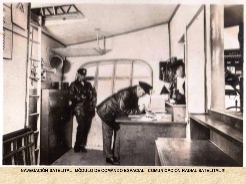 NAVEGACIÓN SATELITAL - MÓDULO DE COMANDO ESPACIAL - COMUNICACIÓN RADIAL SATELITAL !!!