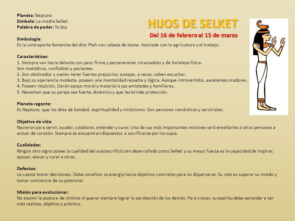 HIJOS DE SELKET Del 16 de febrero al 15 de marzo