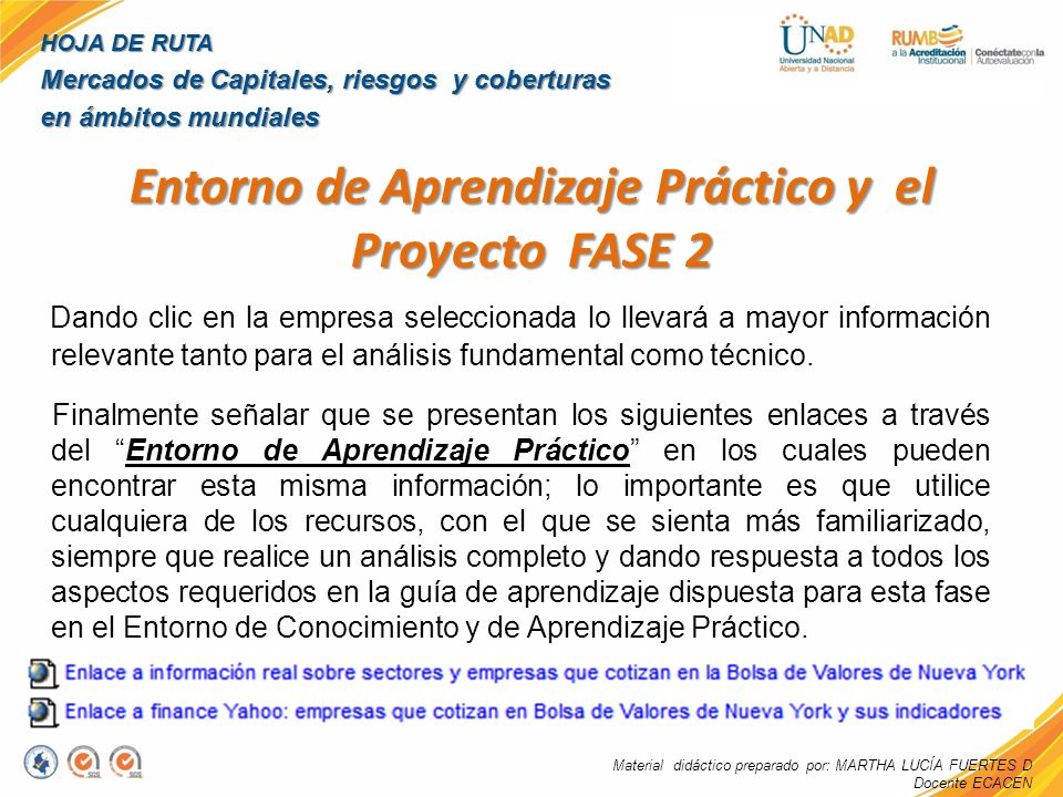 Entorno de Aprendizaje Práctico y el Proyecto FASE 2