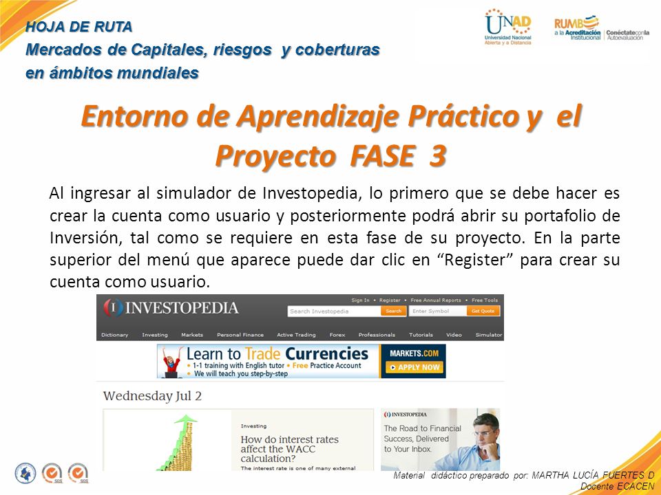 Entorno de Aprendizaje Práctico y el Proyecto FASE 3