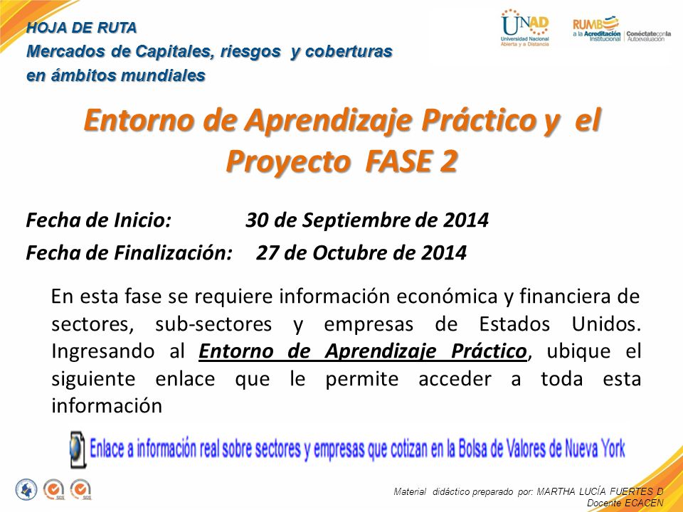 Entorno de Aprendizaje Práctico y el Proyecto FASE 2
