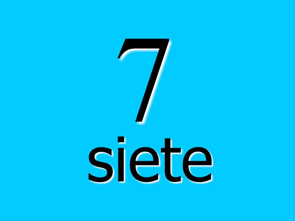 7 siete