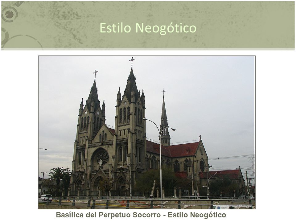 Basílica del Perpetuo Socorro - Estilo Neogótico
