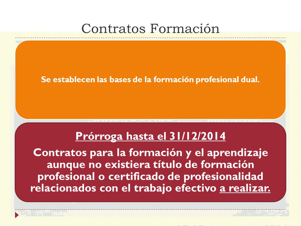 Se establecen las bases de la formación profesional dual.