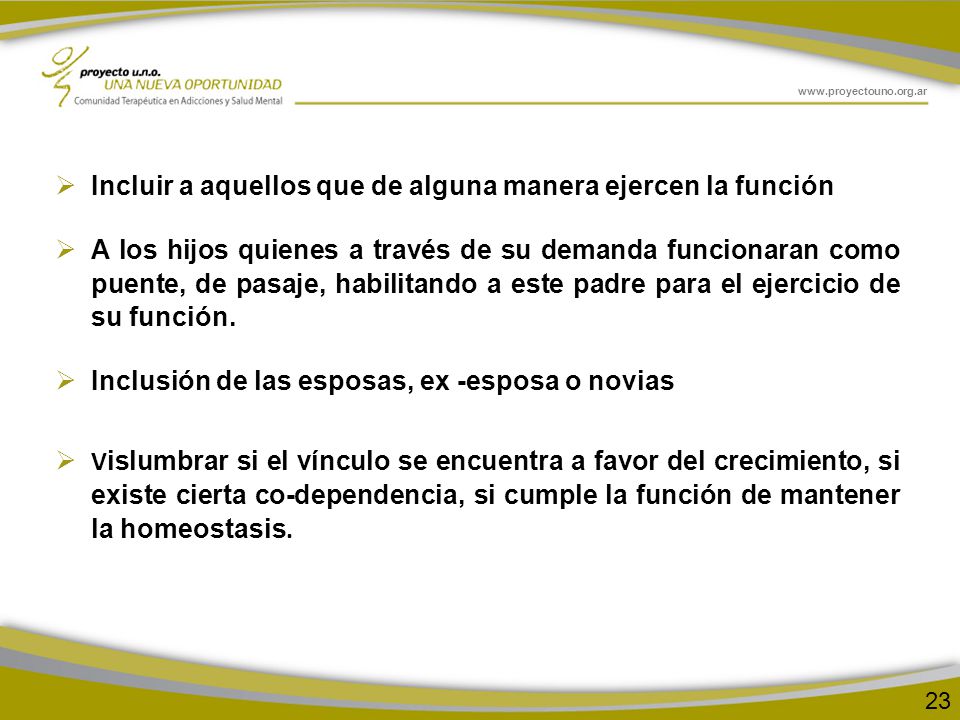 Incluir a aquellos que de alguna manera ejercen la función