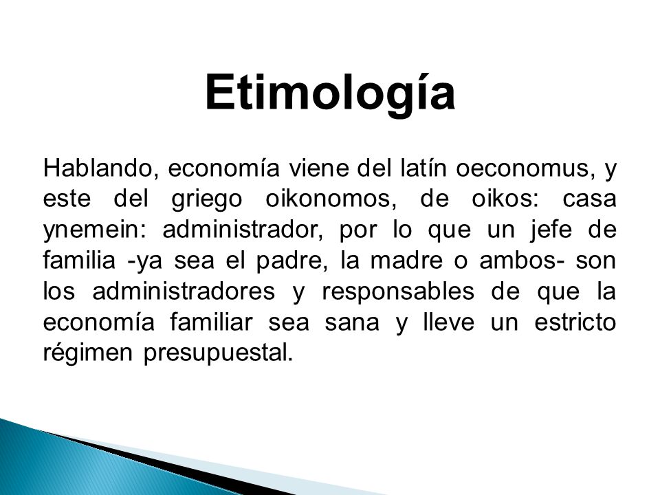 Etimología