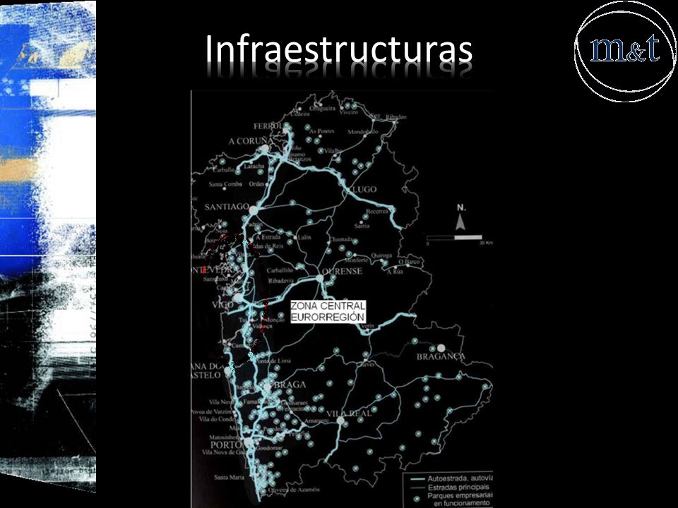 Infraestructuras Vías de alta capacidad y Parques Empresariales. Año 2005
