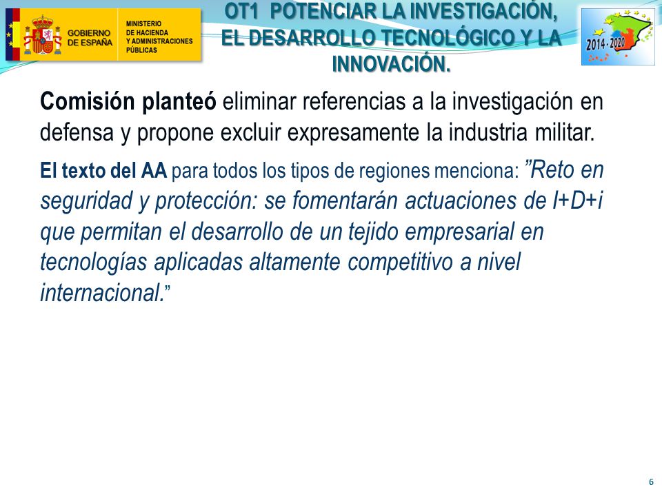 OT1 POTENCIAR LA INVESTIGACIÓN, EL DESARROLLO TECNOLÓGICO Y LA INNOVACIÓN.