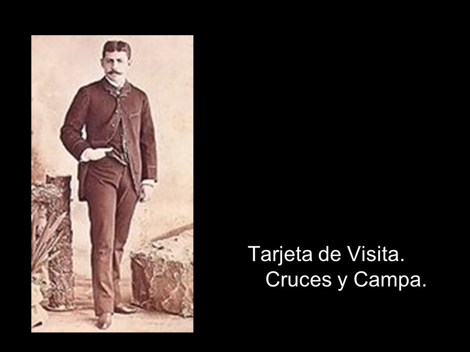 Tarjeta de Visita. Cruces y Campa.