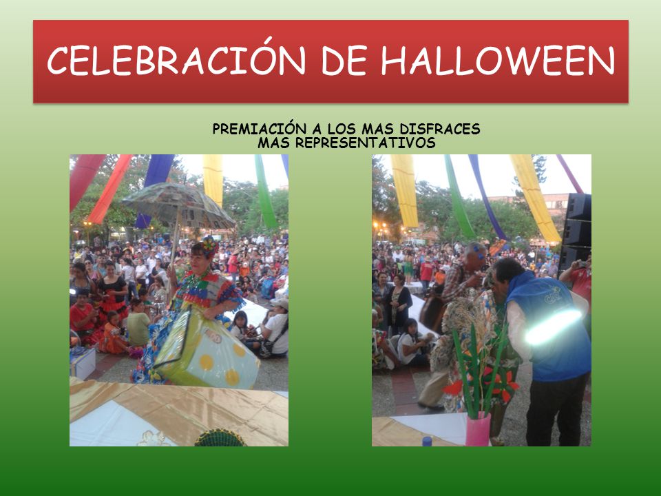 CELEBRACIÓN DE HALLOWEEN