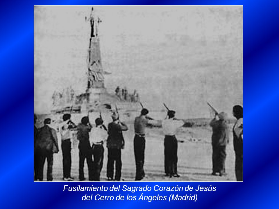 Fusilamiento del Sagrado Corazón de Jesús del Cerro de los Ángeles (Madrid)