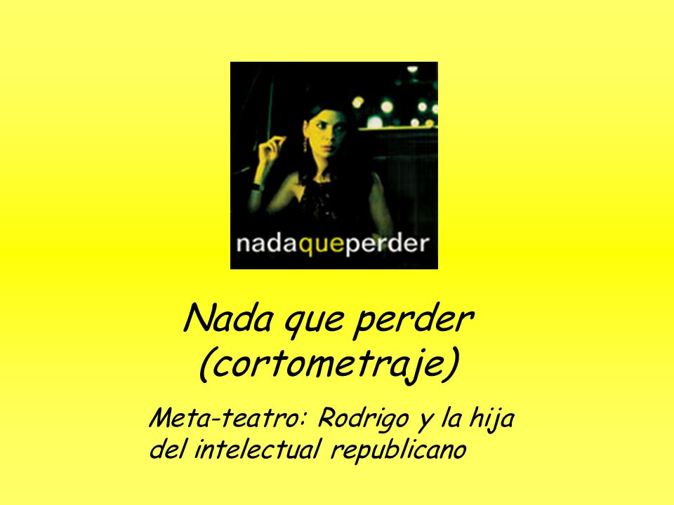 Nada que perder (cortometraje)