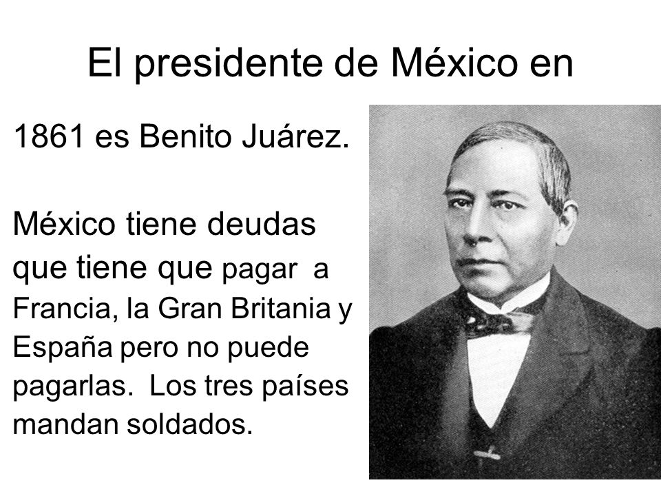 El presidente de México en