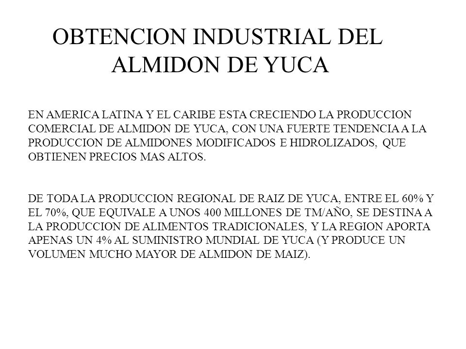 OBTENCION INDUSTRIAL DEL