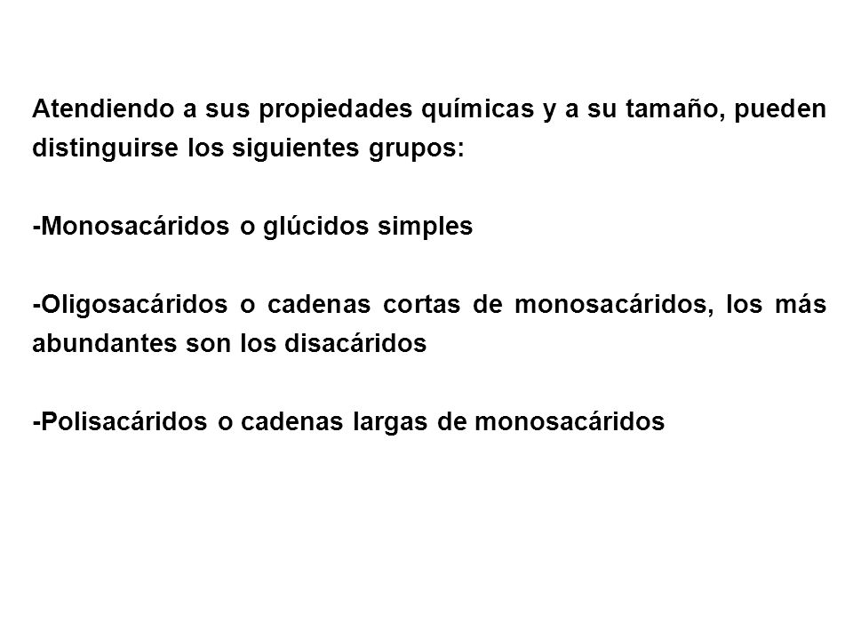 Atendiendo a sus propiedades químicas y a su tamaño, pueden distinguirse los siguientes grupos: