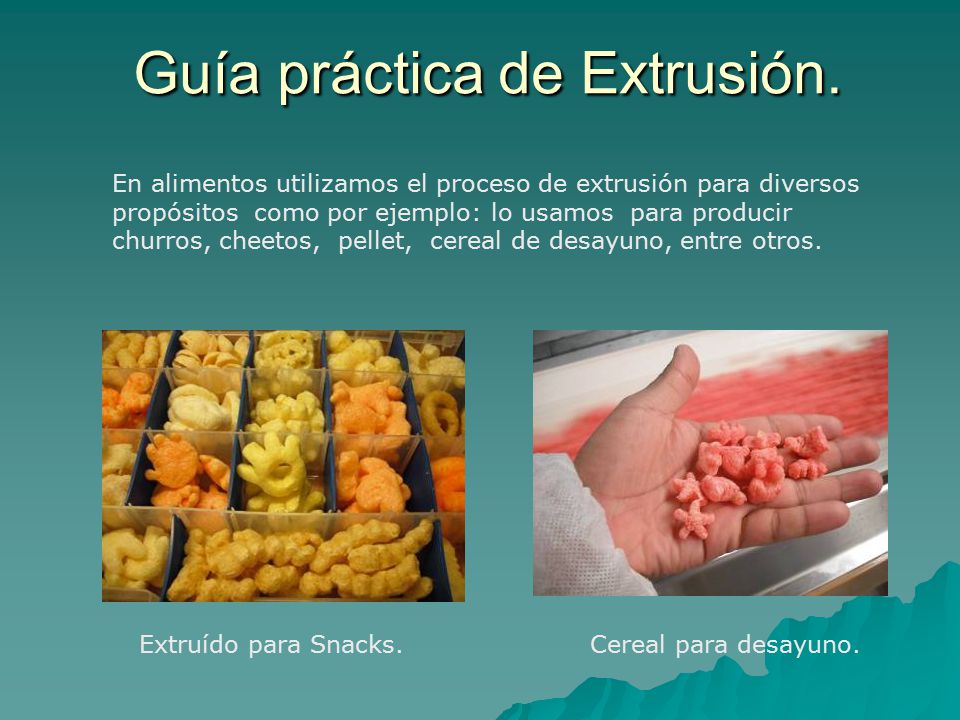 Guía práctica de Extrusión. - ppt descargar