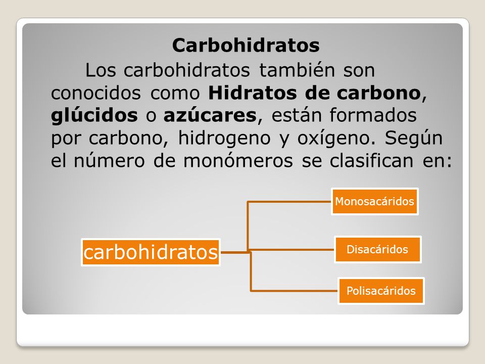 carbohidratos Carbohidratos