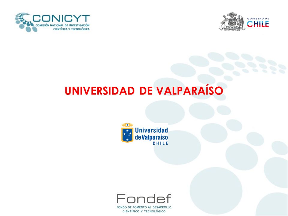 UNIVERSIDAD DE VALPARAÍSO