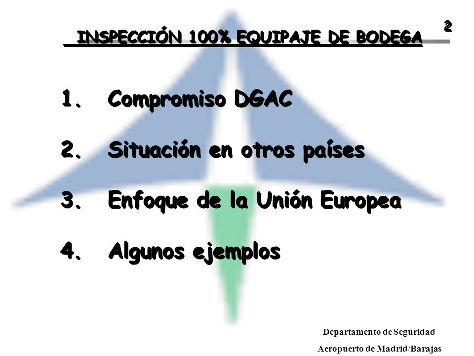 2. Situación en otros países 3. Enfoque de la Unión Europea