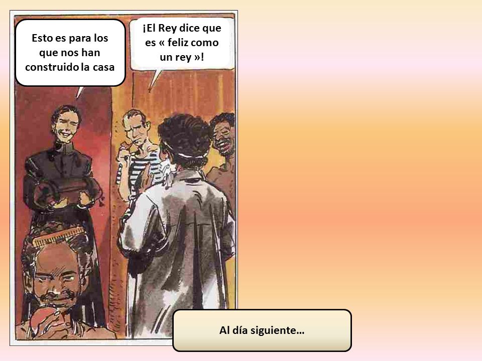 Esto es para los que nos han construido la casa