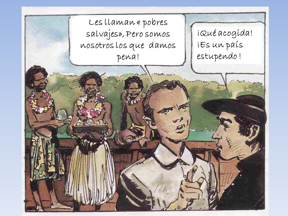 Les llaman « pobres salvajes», Pero somos nosotros los que damos pena!