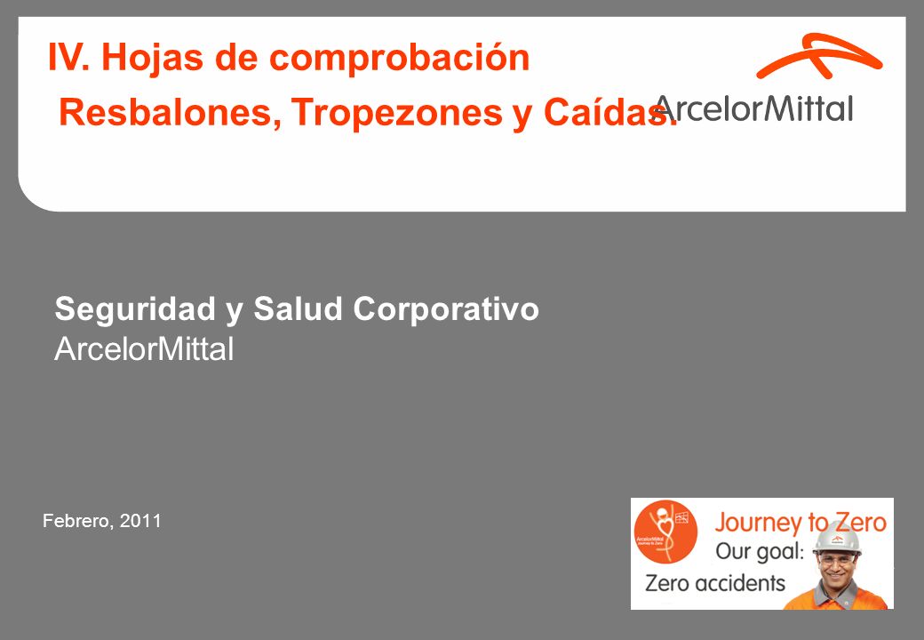 Seguridad y Salud Corporativo ArcelorMittal
